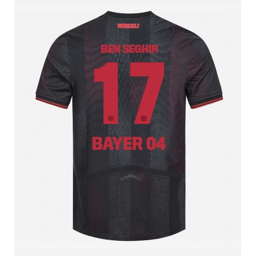 Bayer Leverkusen Eliesse Ben Seghir #17 Maglia Gara Casa Repliche 2025-26 Maniche Corte Bayer Leverkusen Eliesse Ben Seghir #17 Maglia Gara Casa Repliche 2025-26 Maniche Corte